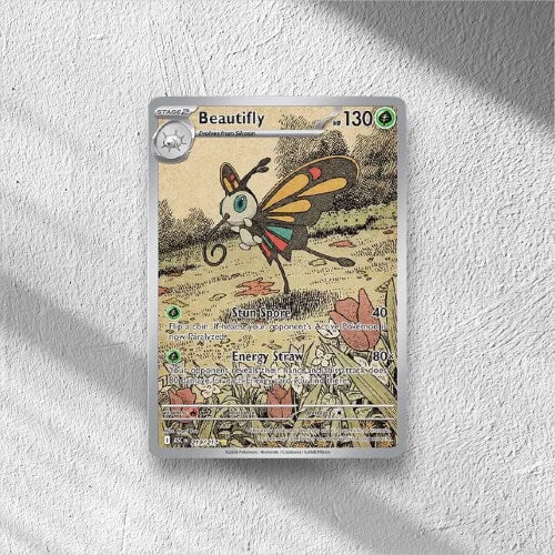 Beautifly Ascended Heroes Illustration Rare 219/217 - WolfCards