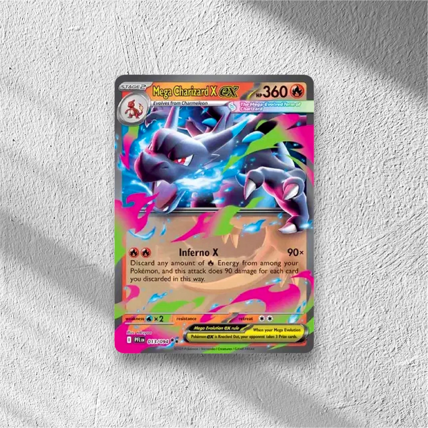 Mega Charizard X ex Phantasmal Flames Double Rare 013/094 - WolfCards