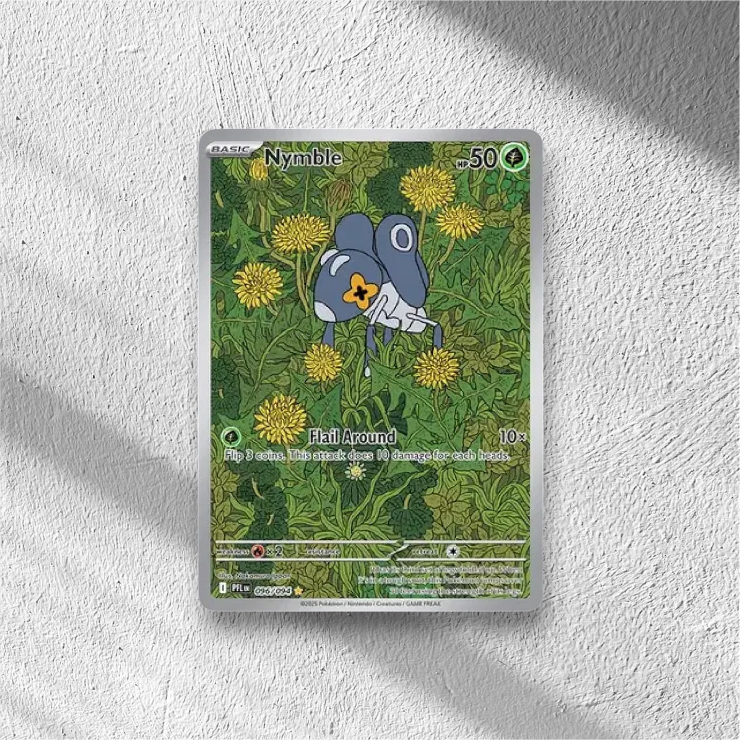 Nymble Pokemon • Illustration Rare • 096/094 Phantasmal Flames - WolfCards