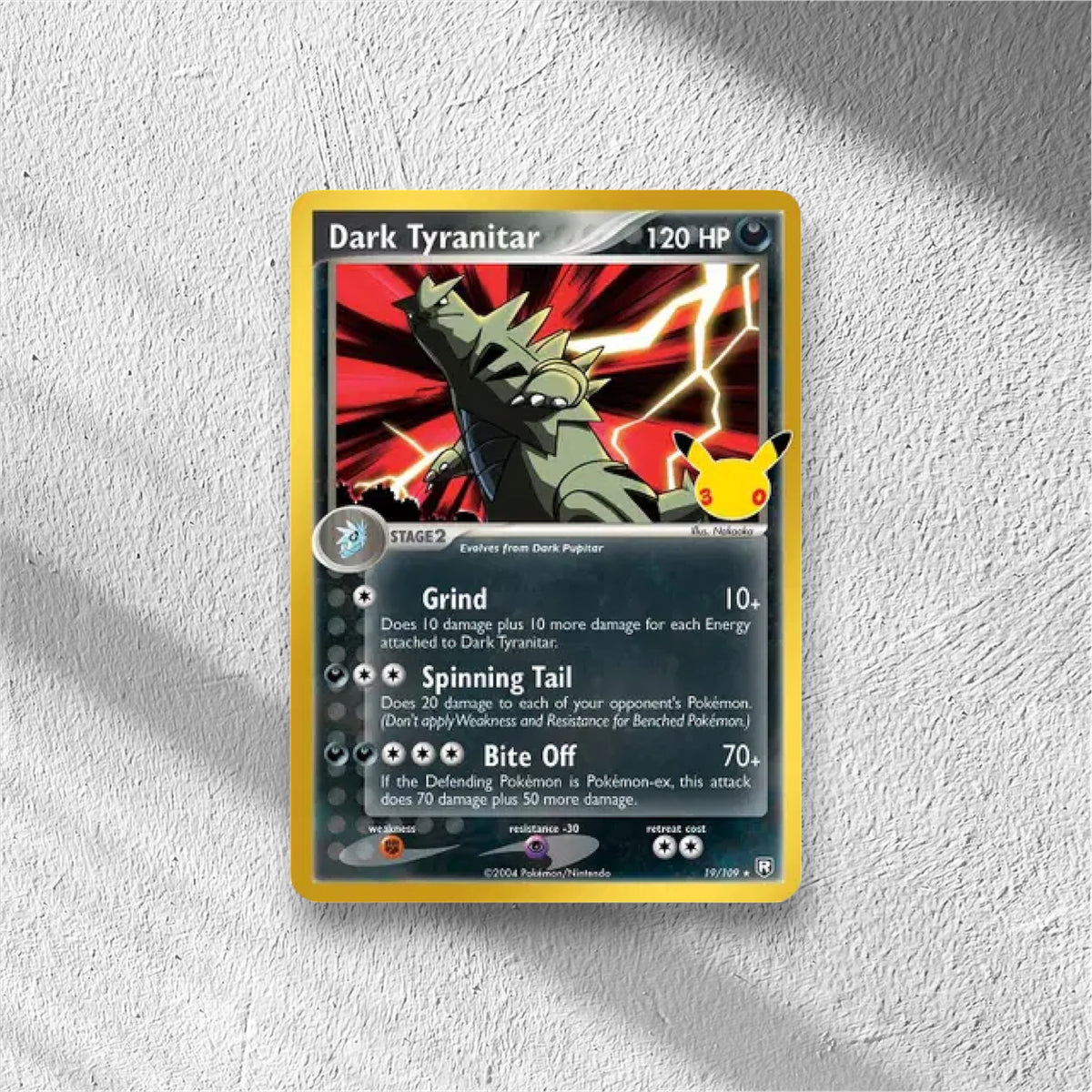 Dark Tyranitar 30th Celebration Classic Collection Classic Collection 19/109