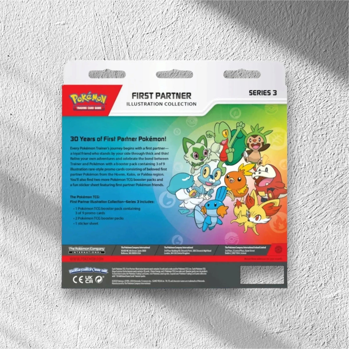 Pokemon First Partner Illustration Collection - Series 3 - WolfCards