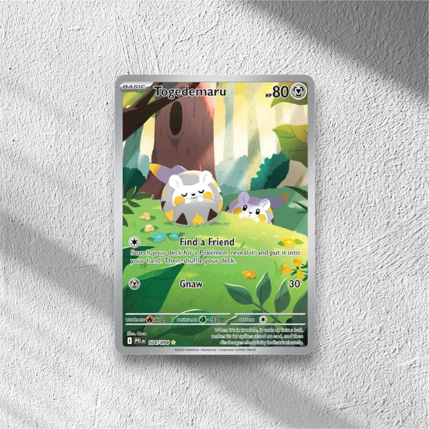 Togedemaru Phantasmal Flames Illustration Rare 104/094 - WolfCards
