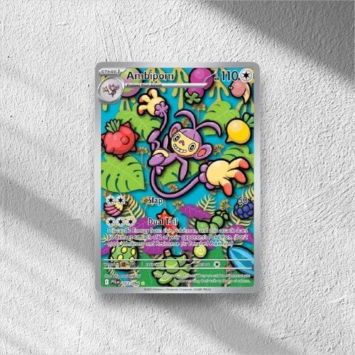 Ambipom Phantasmal Flames Illustration Rare 107/094 - WolfCards