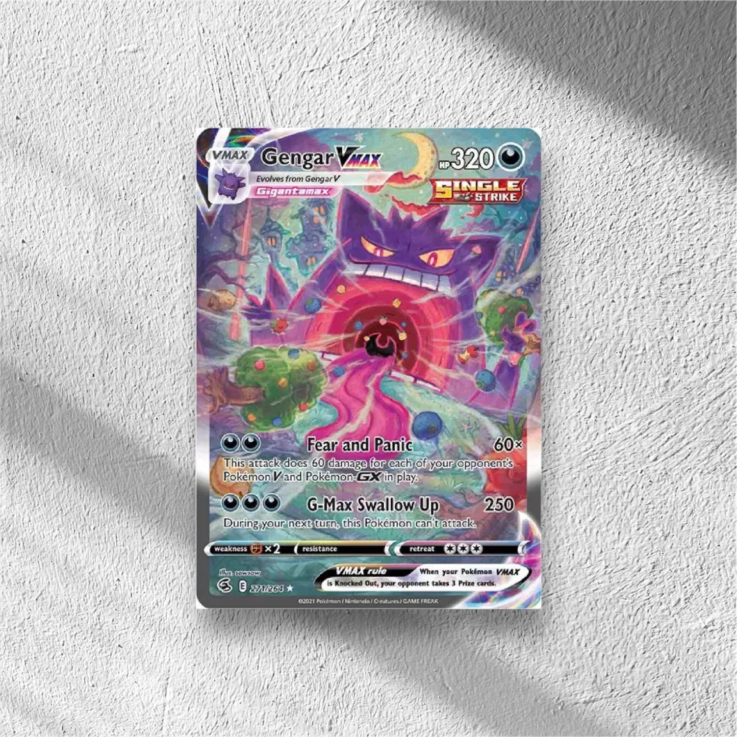 Gengar VMAX (Alternate Art Secret) 271/264