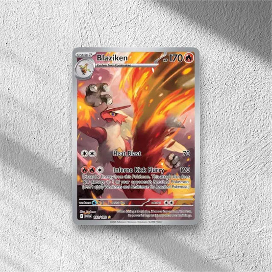 Blaziken Destined Rivals Illustration Rare 192/182 - WolfCards