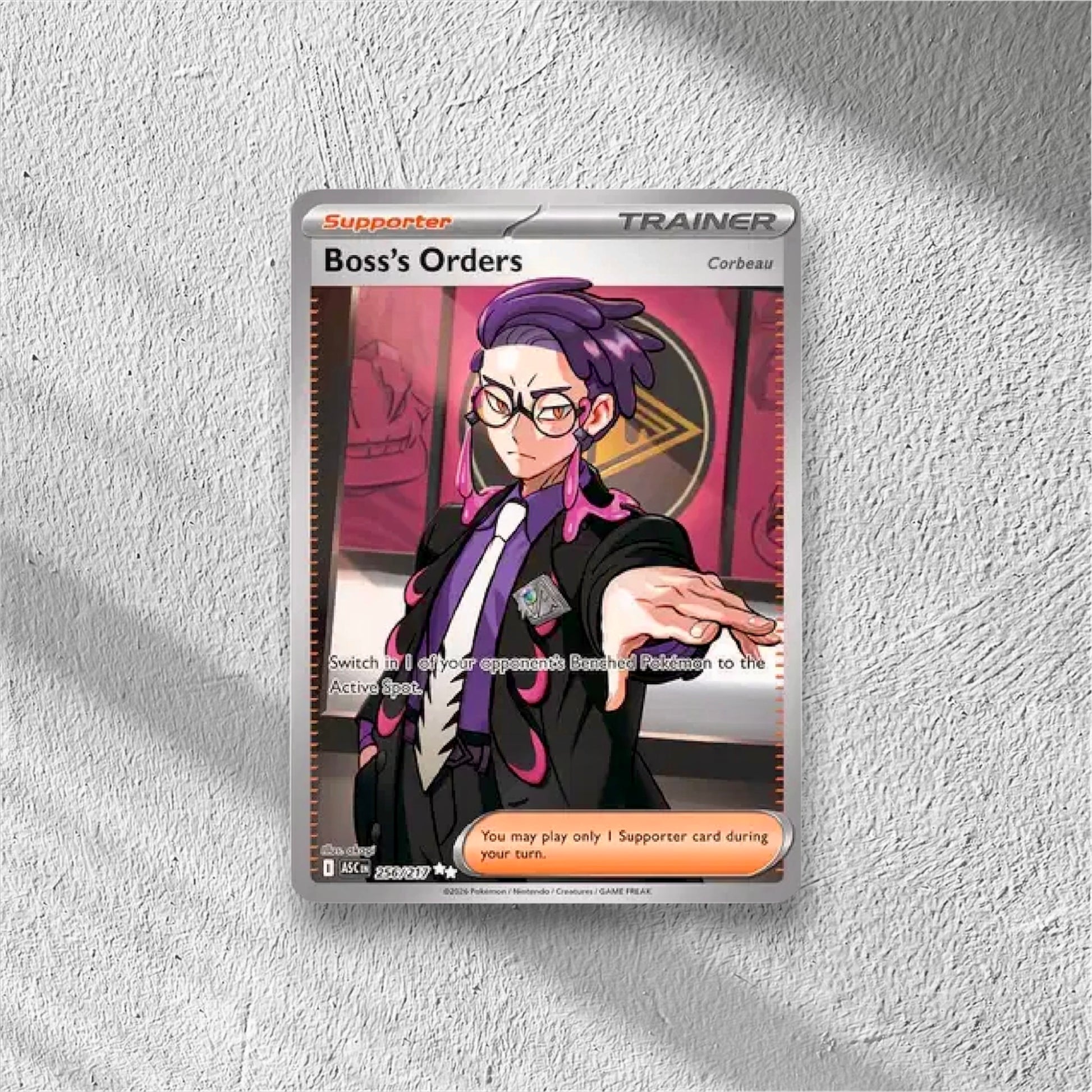 Boss's Orders [Corbeau] Ascended Heroes Ultra Rare 256/217 - WolfCards