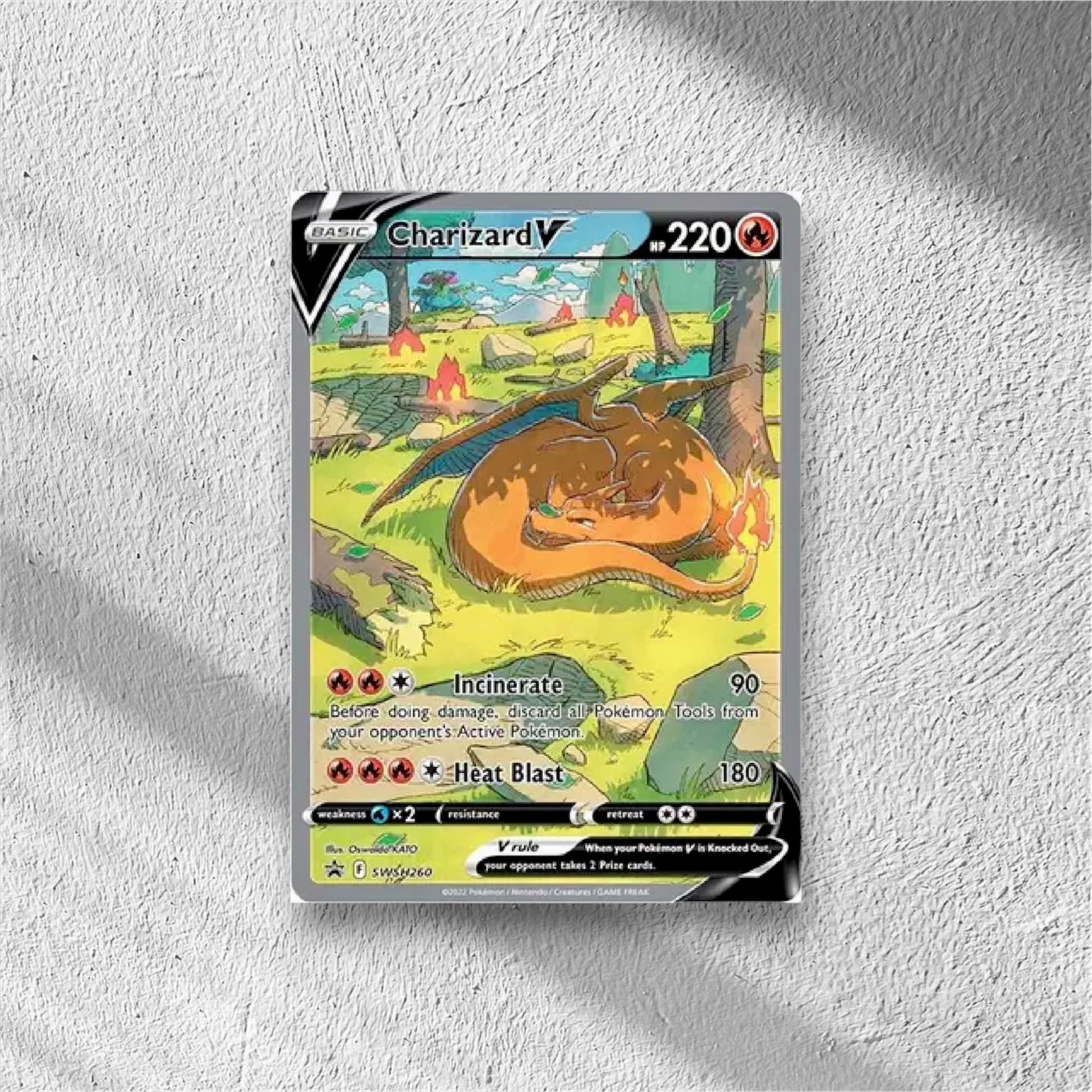 Charizard V (Swsh260) Promo Holofoil - WolfCards