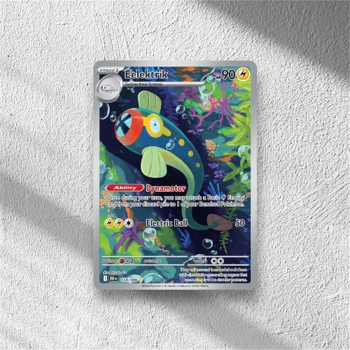 Eelektrik Pokemon • Illustration Rare • 114/086 Black Bolt - WolfCards