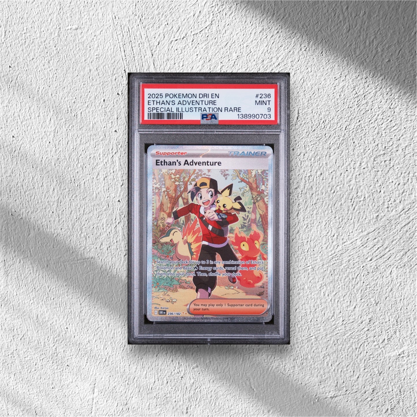 Ethan's Adventure Destined Rivals Special Illustration Rare 236/182 PSA 9 - WolfCards