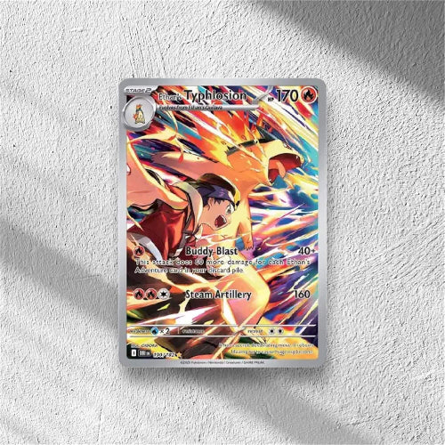 Ethan's Typhlosion Destined Rivals Illustration Rare 190/182 - WolfCards