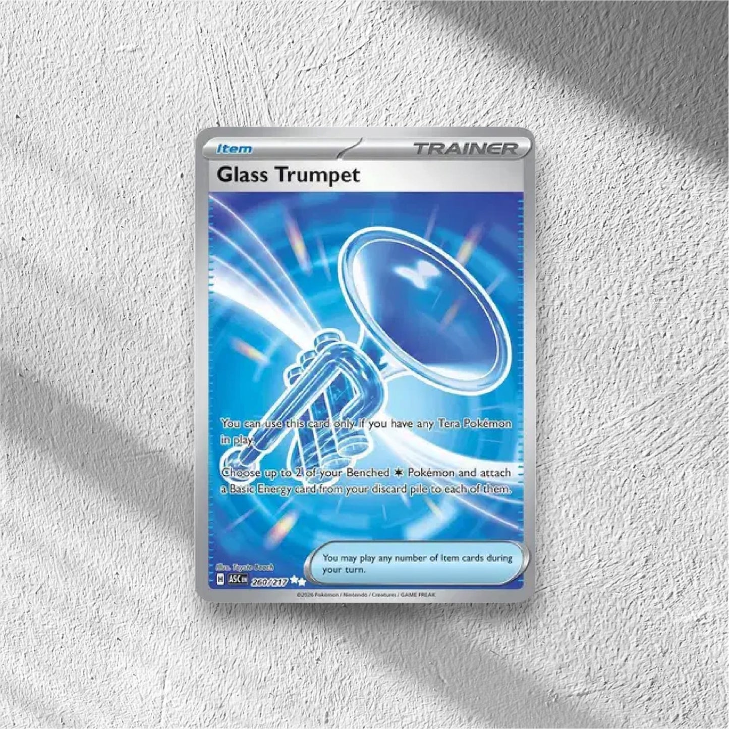 Glass Trumpet Ascended Heroes Ultra Rare 260/217 - WolfCards