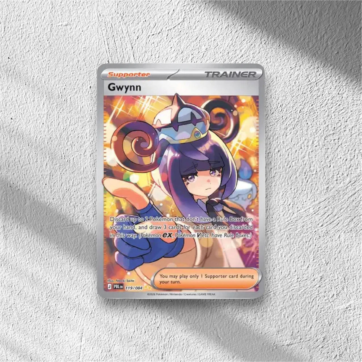 Gwynn Pitch Black Special Illustration Rare 119/084 - WolfCards