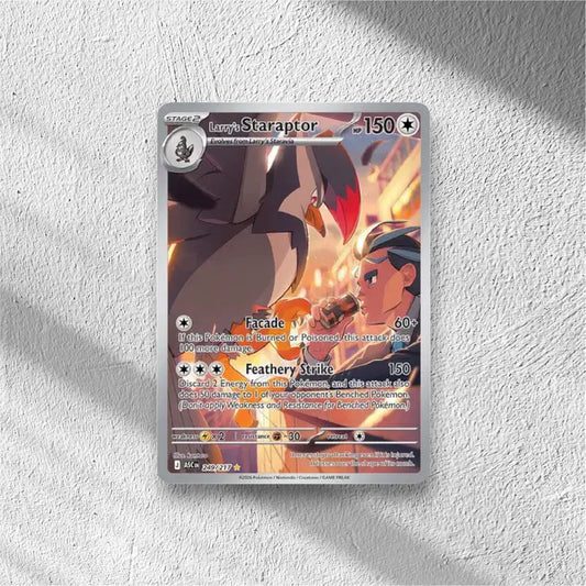 Larry's Staraptor Ascended Heroes Illustration Rare 249/217 - WolfCards