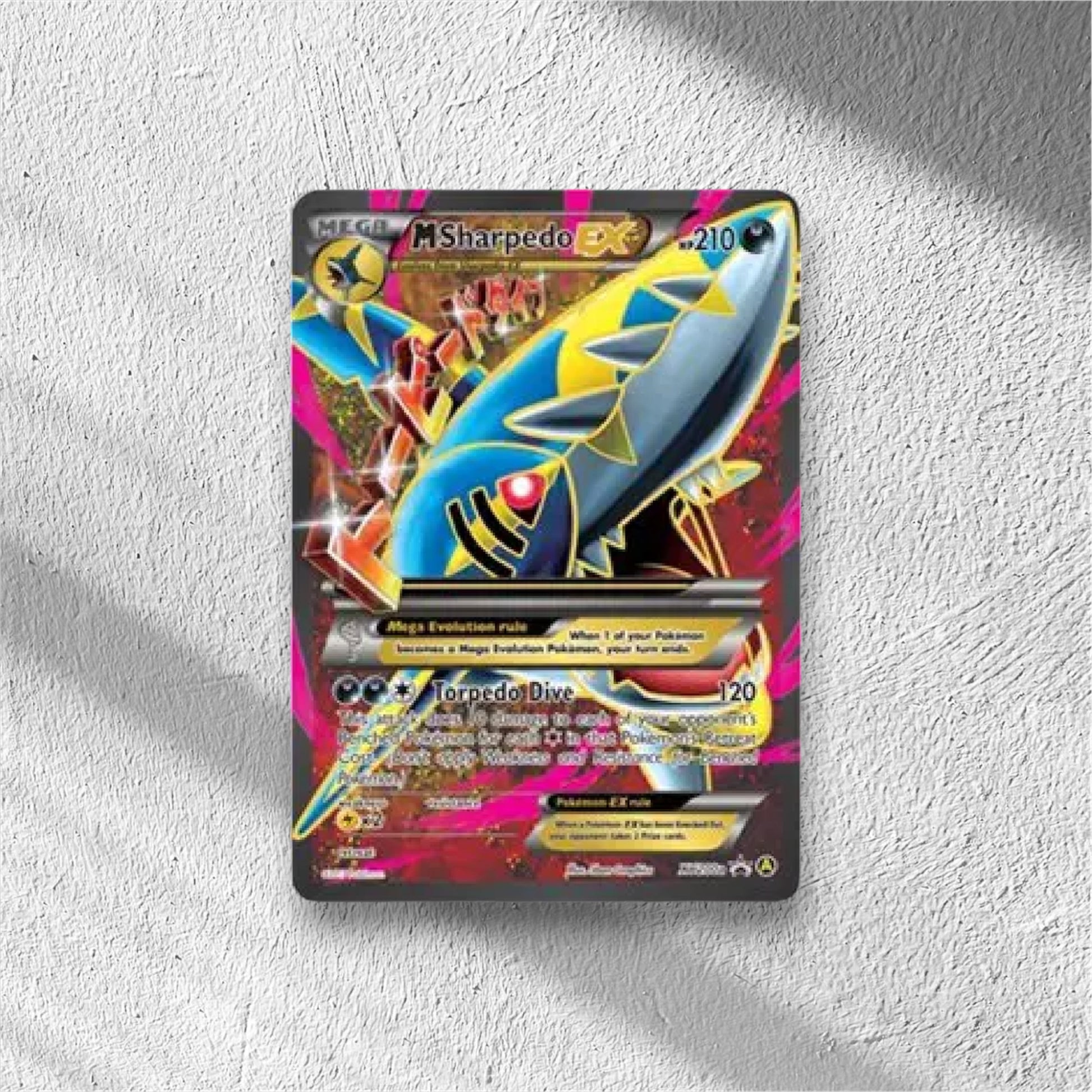 M Sharpedo EX Alternate Art Promo XY200a - WolfCards