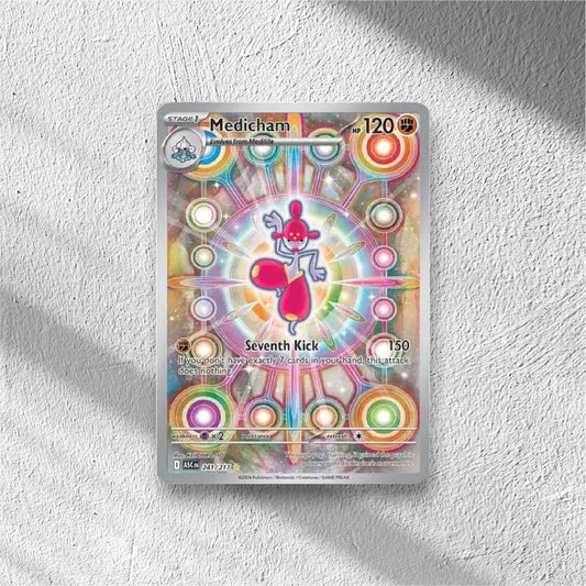 Medicham Ascended Heroes Illustration Rare 241/217 - WolfCards