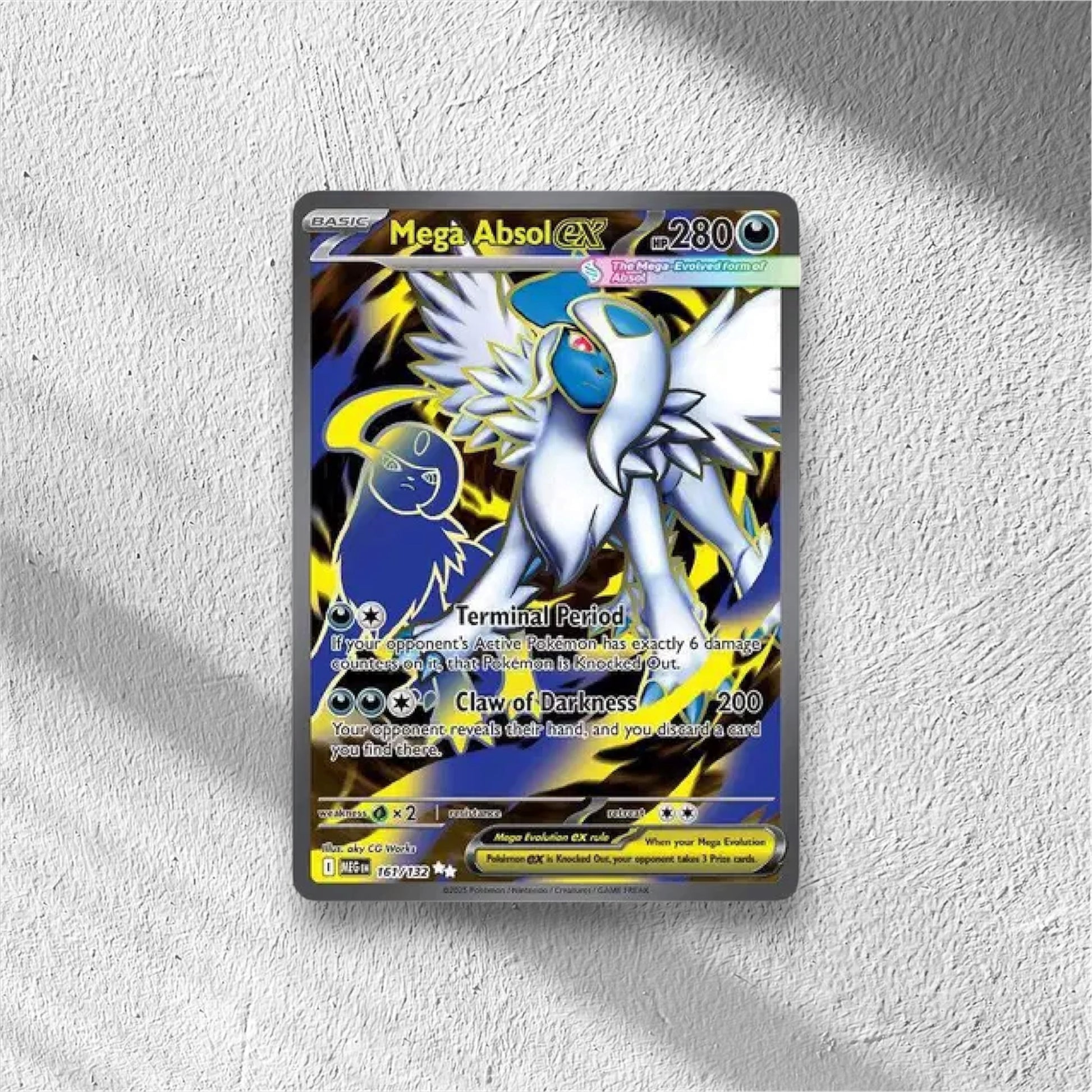 Mega Absol ex Mega Evolution Ultra Rare 161/132 - WolfCards