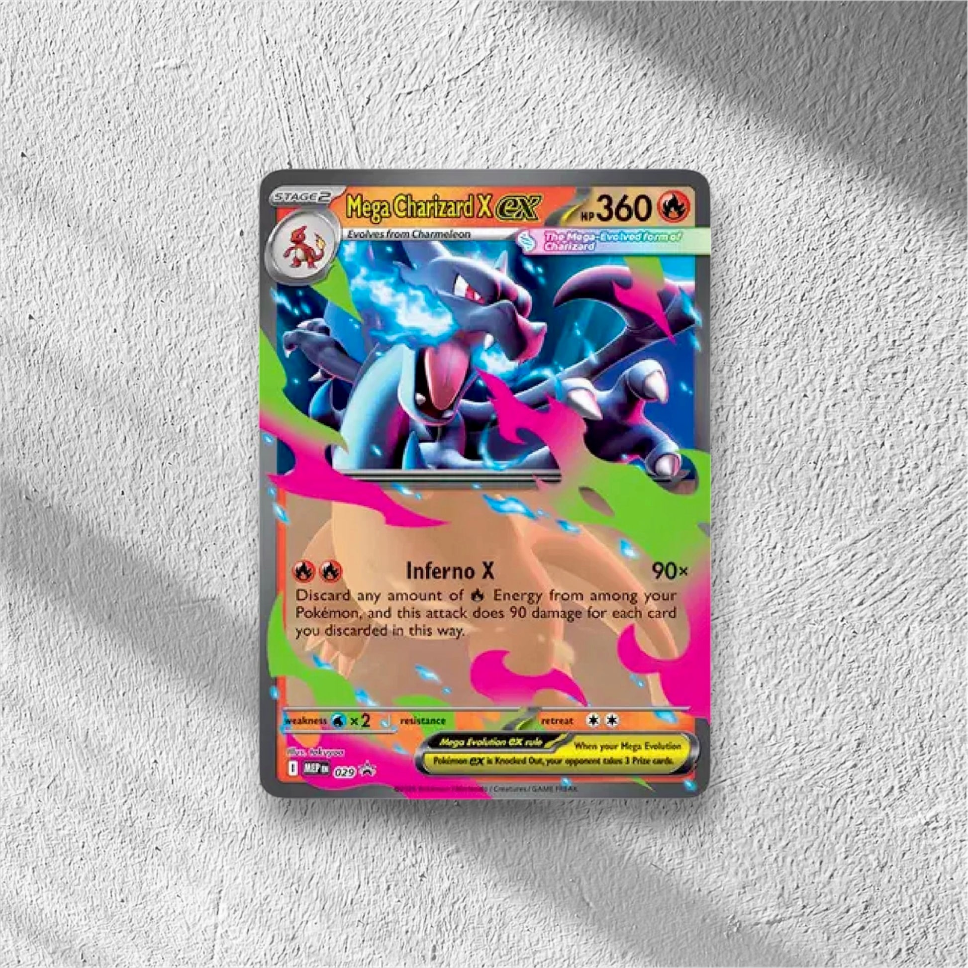 Mega Charizard X ex - 029 Mega Evolution Promos Promo 029 - WolfCards