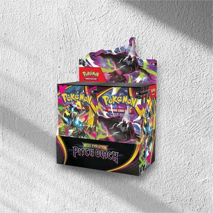 Mega Evolution-Pitch Black Booster Display Box (36 Packs) - WolfCards