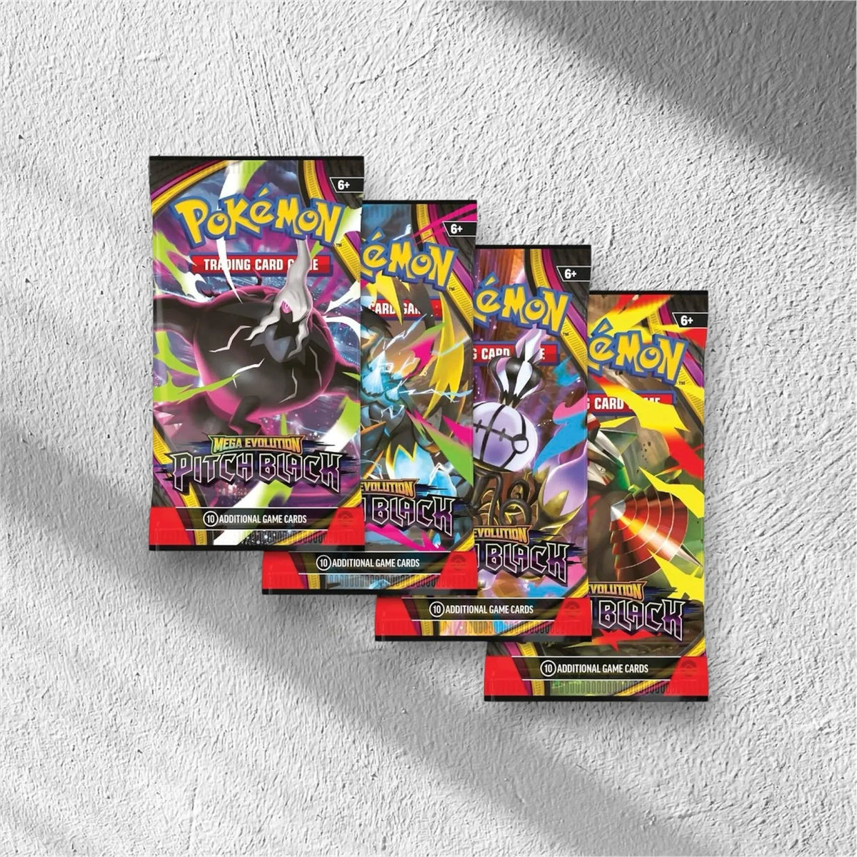 Mega Evolution-Pitch Black Booster Display Box (36 Packs) - WolfCards