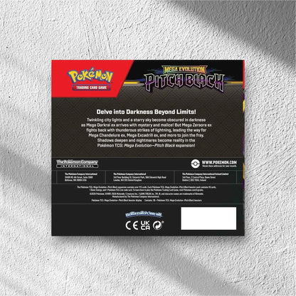 Mega Evolution-Pitch Black Booster Display Box (36 Packs) - WolfCards