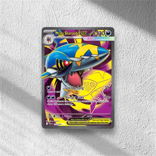 Mega Sharpedo ex Phantasmal Flames Ultra Rare 113/094 - WolfCards