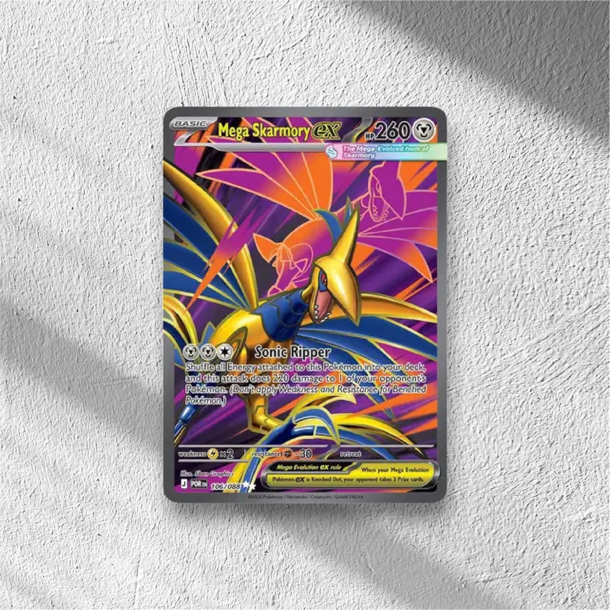 Mega Skarmory ex Perfect Order Ultra Rare 106/088 - WolfCards