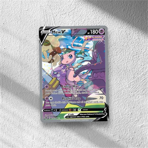 Mew V (Alternate Full Art) Pokemon • Ultra Rare • 251/264 Fusion Strike - WolfCards