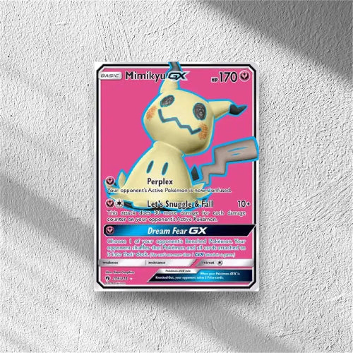 Mimikyu GX (Full Art) Lost Thunder Ultra Rare 206 - WolfCards