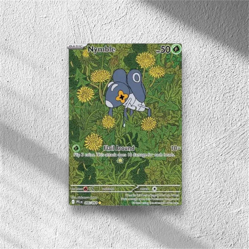 Nymble Pokemon • Illustration Rare • 096/094 Phantasmal Flames - WolfCards