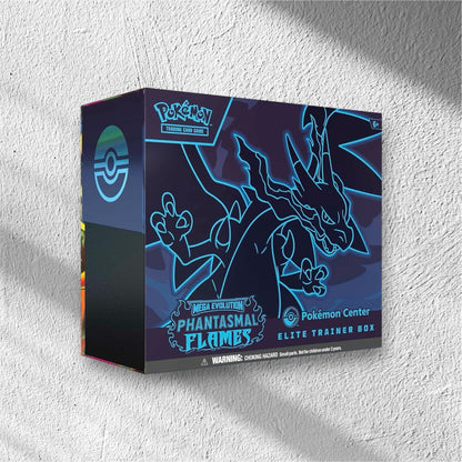 Phantasmal Flames - Pokémon Center Elite Trainer Box - WolfCards
