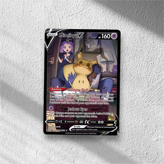 Mimikyu V Pokemon • Ultra Rare • TG16/TG30 Brilliant Stars Trainer Gallery