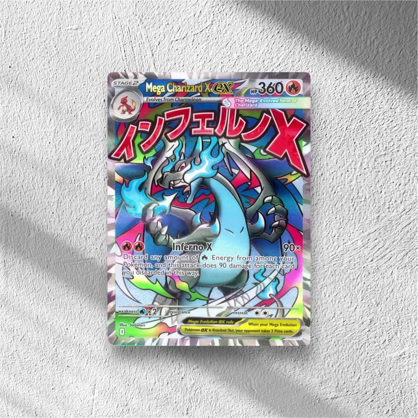 Mega Charizard X ex - 023 Pokemon • Promo • 023 Mega Evolution Promos