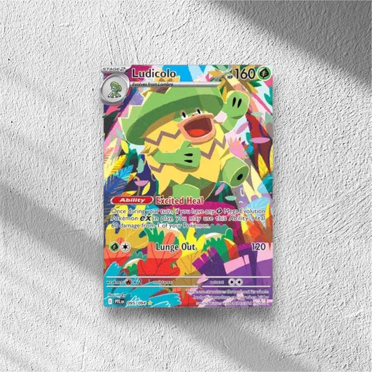 Ludicolo Pokemon • Illustration Rare • 095/094 Phantasmal Flames