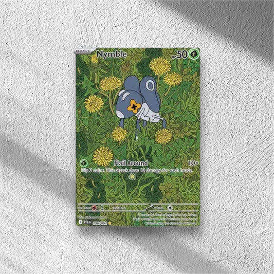 Nymble Pokemon • Illustration Rare • 096/094 Phantasmal Flames