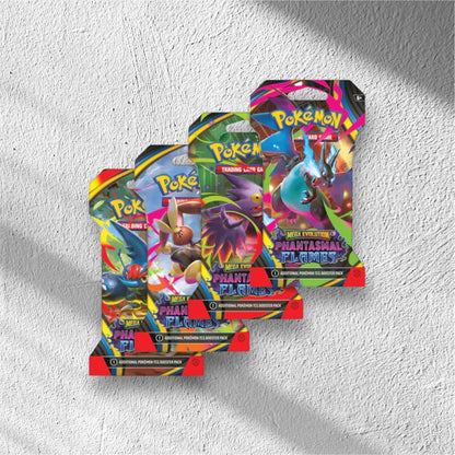 Pokemon - Mega Evolution - Phantasmal Flames - Sleeved Blister Pack