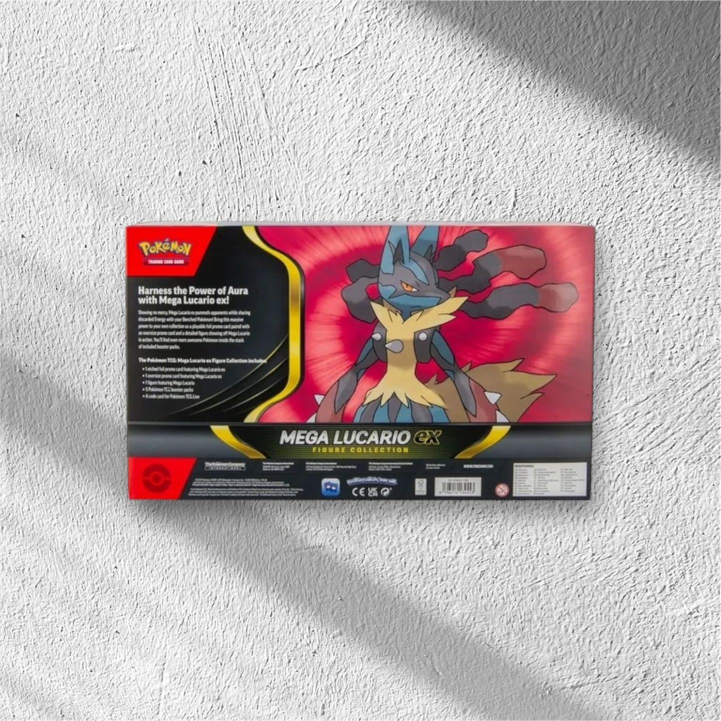 POKEMON - MEGA LUCARIO EX FIGURE COLLECTION