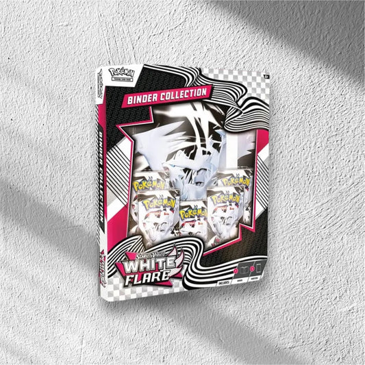 POKEMON - SCARLET AND VIOLET - WHITE FLARE - BINDER COLLECTION