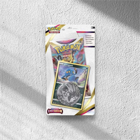 POKEMON - LOST ORIGIN - CHECKLANE BLISTER - CROAGUNK