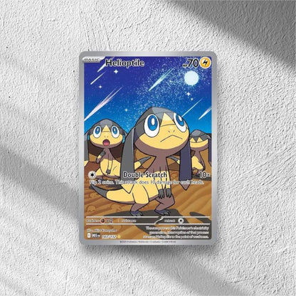 Helioptile Pokemon • Shiny Rare • 143/132 Mega Evolution