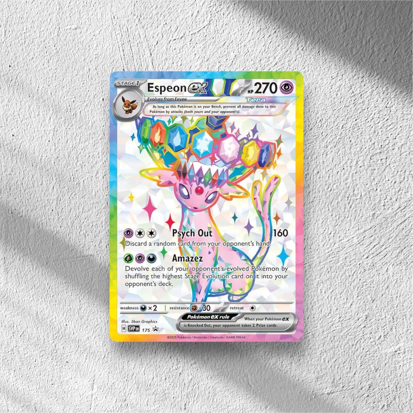 Espeon ex - 175 Pokemon • Promo • SVP 175 Scarlet & Violet Promo
