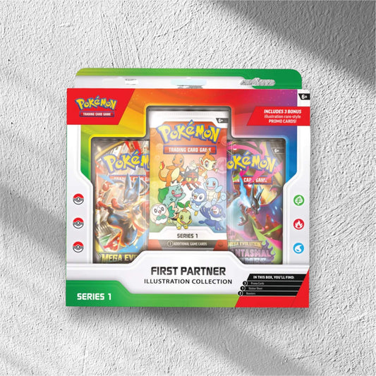 Pokemon - First Partner Illustration Collection - Series 1
