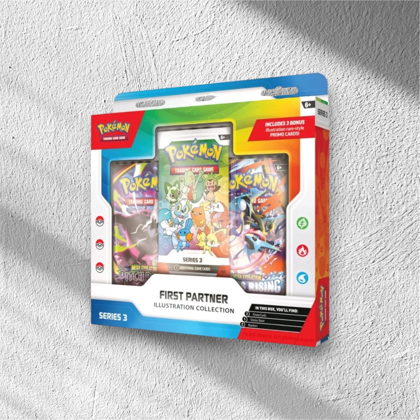 Pokemon First Partner Illustration Collection - Series 3