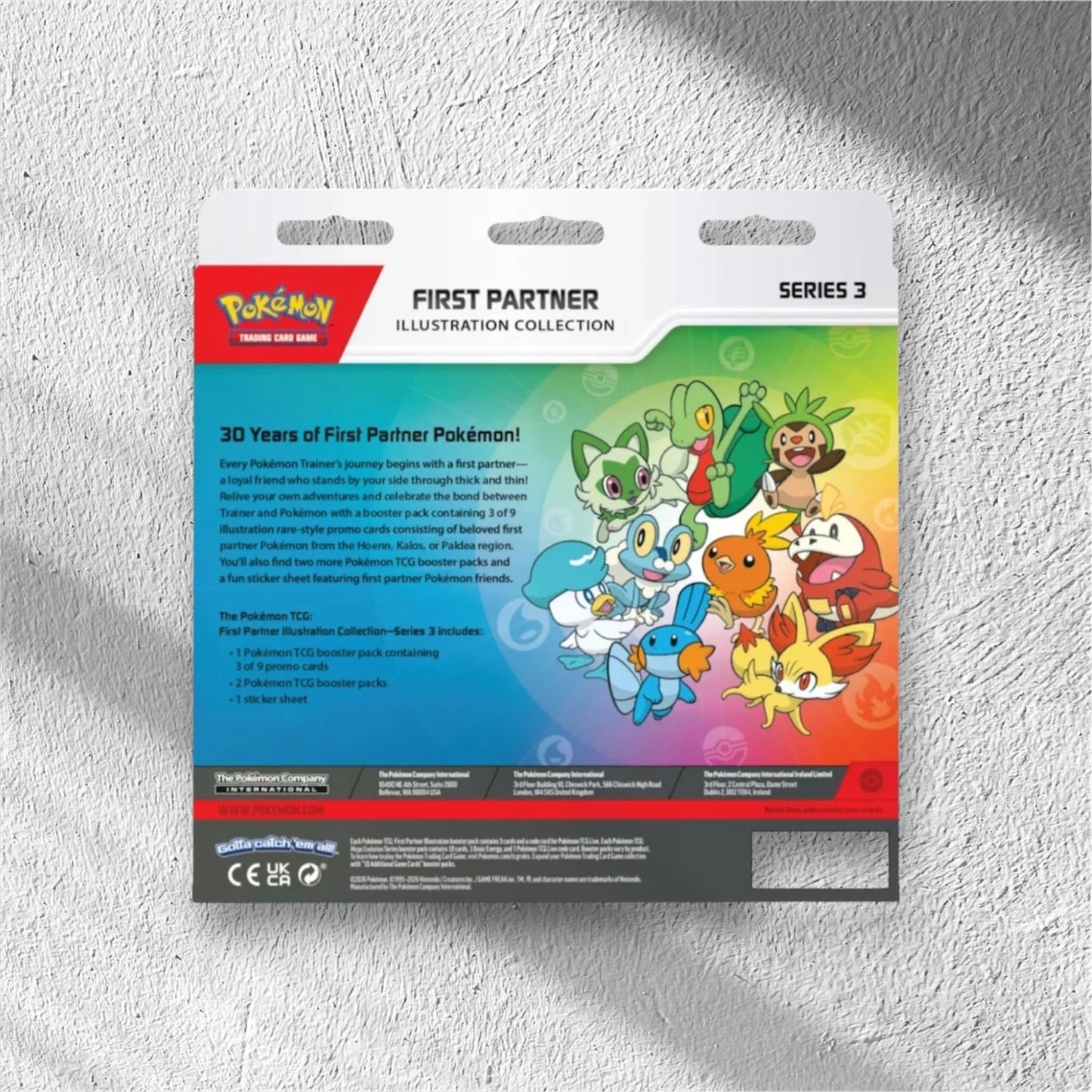 Pokemon First Partner Illustration Collection - Series 3