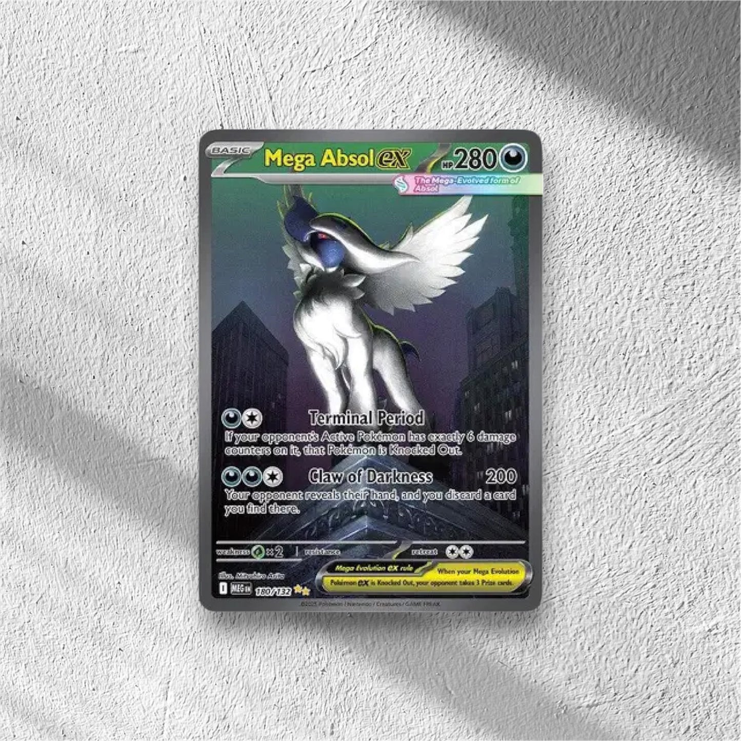 Mega Absol ex Mega Evolution Special Illustration Rare 180/132