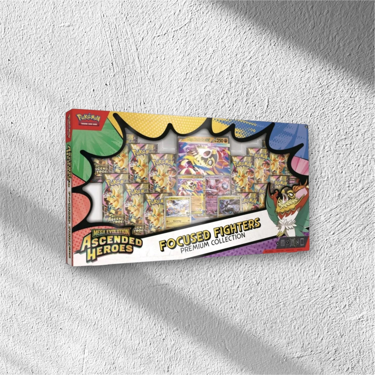 Pokemon Mega Evolution Ascended Heroes - Focused Fighters Premium Collection