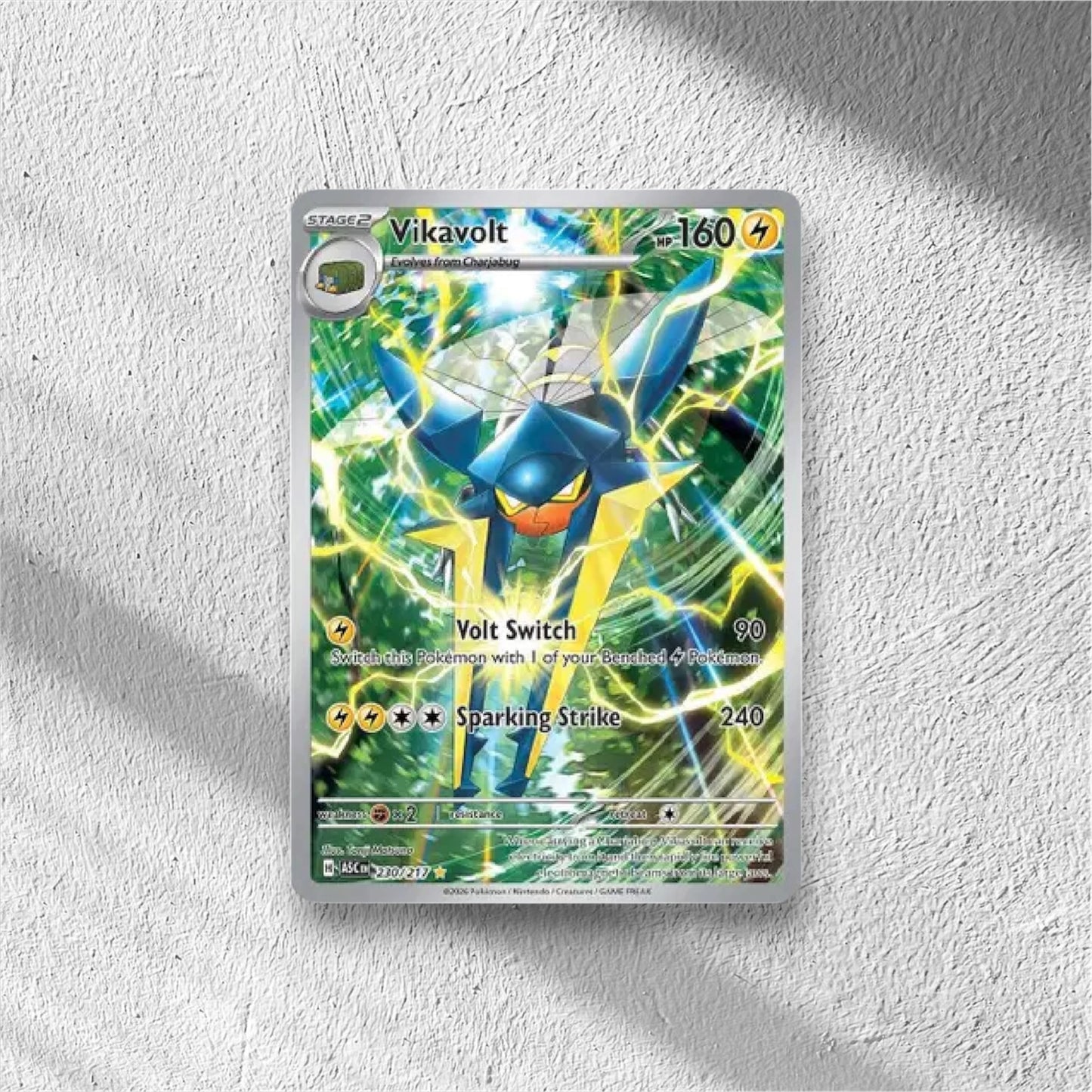 Vikavolt Ascended Heroes Illustration Rare 230/217