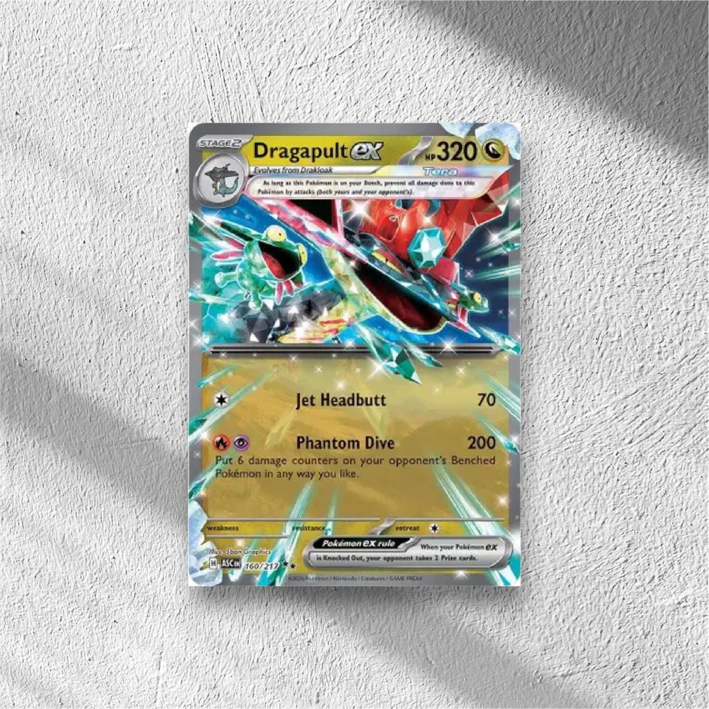 Dragapult ex Ascended Heroes Double Rare 160/217