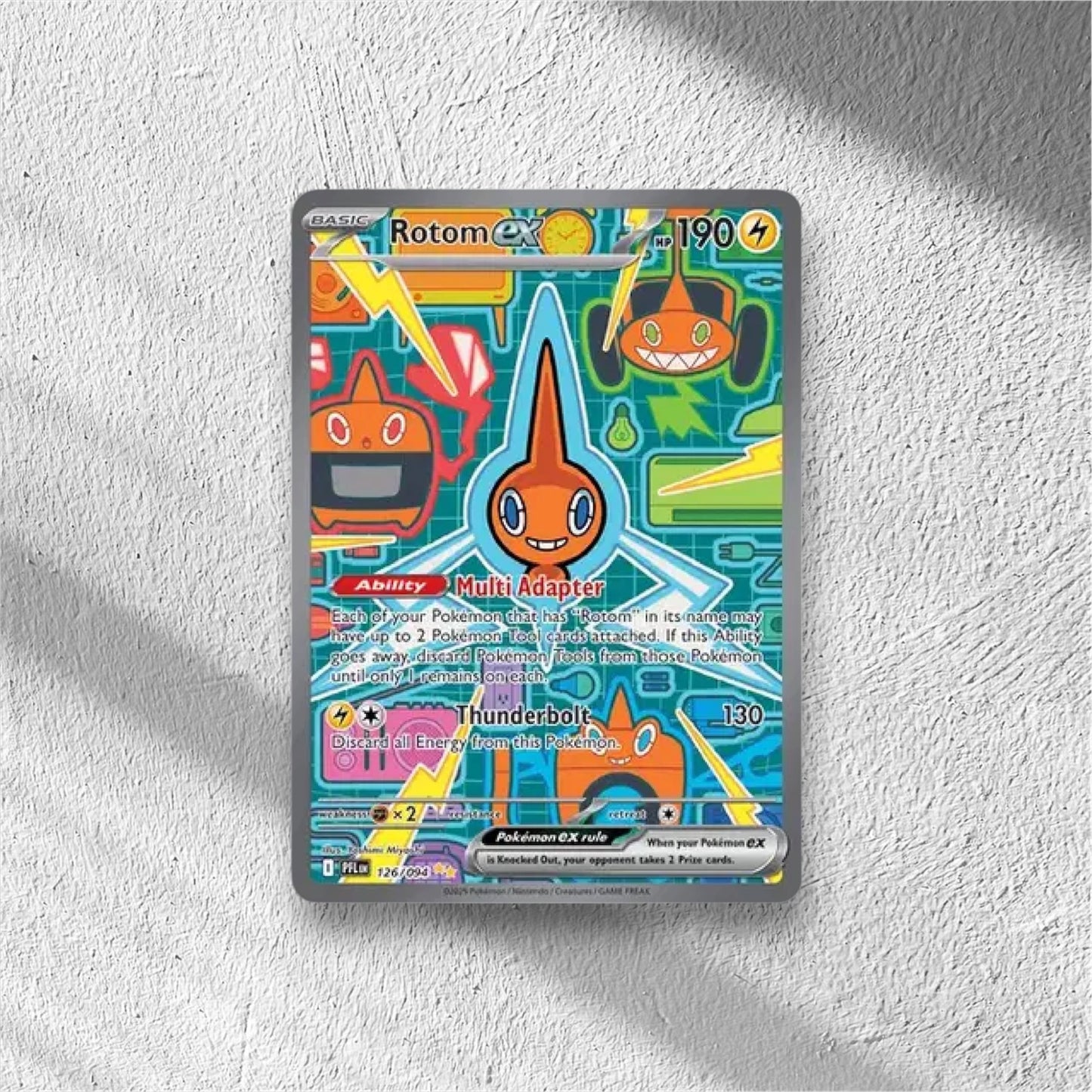 Rotom ex Phantasmal Flames Special Illustration Rare 126/094