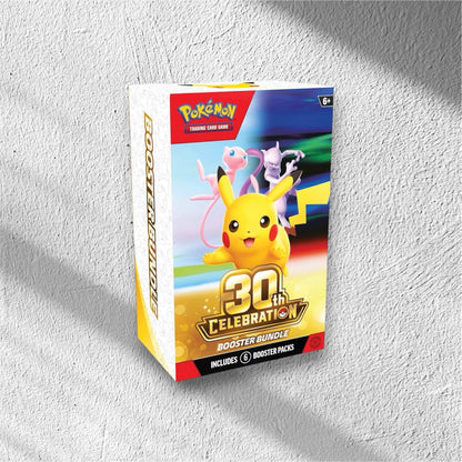 Pokémon 30th Celebration Booster Bundle (6 Packs)