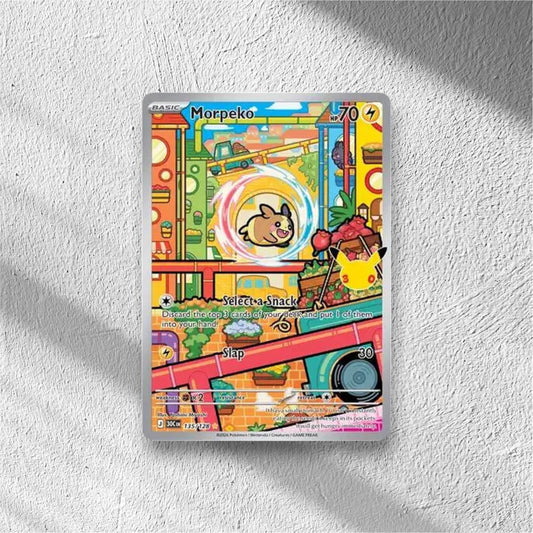 Morpeko 30th Celebration Illustration Rare 135/128